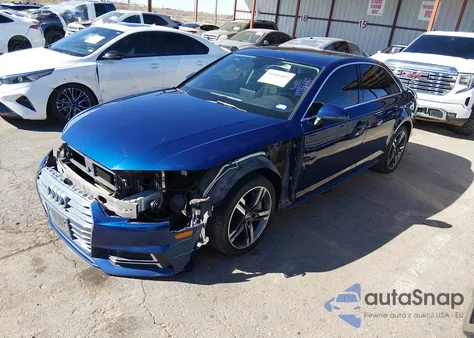 2017 Audi A4 2.0T Premium z USA, uszkodzony, nr VIN WAUENAF40HN038590